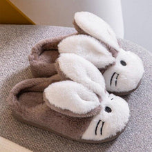Load image into Gallery viewer, Couples Home Slippers Warm Cute Womans Mens Slipper Winter Shoes New Fashion Casual Fur Plush Slides Winter Slippers For Women House Slippers Fluffy Soft Comfy Fuzzy Slippers Faux Fur Plush Anti-Skid Slippers