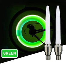 Load image into Gallery viewer, Colorful Wheel Light For Bike Bicycle Wheel Tire Lamp Bike Wheel Tire Cap Neon LED Light Lamp Safety Bicycle Bike Wheel Lights With Batteries At Night For Kids Mountain Bicycle Car Motorcycle