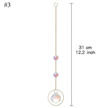 Load image into Gallery viewer, Home Decor Crystal Sun-catchers Window Pendant Hanging Curtain Wind-chimes Light Catcher Star Moon Pendant Rainbow Wind Chime Prisms Wind Chime Hanging Ornaments For Garden Home Christmas Decorations Gift
