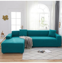 Load image into Gallery viewer, Elegant Elastic Sofa Covers Set for Living Room Chaise Lounge L Shape Corner Stretch Couch Armchair Slipcover Furniture Protector Shaped Sofa Cover Sectional Couch Cover for Living Room Fabric Chaise Lounge Slipcover