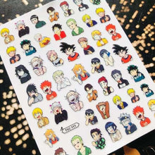 Load image into Gallery viewer, 3D Nail Art Stickers Decal Template Nail Tool Decorations Nail Slider Metallic Nail Art Stickers Set Love Metal Nail Studs Decals for Women Nail Decorations Accessories Metal Curve Stripe Lines Design Letter Nail Sticker Decoration