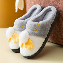 Load image into Gallery viewer, Couples Home Slippers Warm Cute Womans Mens Slipper Winter Shoes New Fashion Casual Fur Plush Slides Winter Slippers For Women House Slippers Fluffy Soft Comfy Fuzzy Slippers Faux Fur Plush Anti-Skid Slippers
