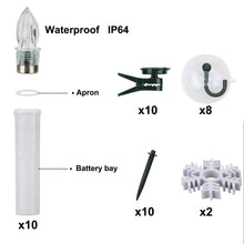 Load image into Gallery viewer, LED Candles Light Flameless Remote Control For Home Dinner Party Christmas Tree Candle LED Flameless Taper Candles Flickering with Remote Timer Battery Operated Waterproof Christmas Tree Candles Warm White Window Candles Decoration Lamp Light New Years