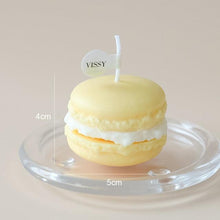 Load image into Gallery viewer, Handmade Lovely Macaron Candle Macaron Candles Scented Candle Cute Handmade Aromatherapy Candles Gifts For Women Home Decor Candle Scented Candles Aromatherapy Wedding Home Decoration Scented Candles INS Shooting Props
