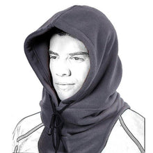 Load image into Gallery viewer, Sally Face Mask Full Face Mask Fleece Cap Balaclava Neck Warmer Hood Winter Sports Ski Men Women Tactical Mask Men Mask Sun Balaclava Shawl Women Winter Hat Soft Knitted Hooded Neck Collar Cap Beanie Hat Warm Scarf Unisex Bonnet Hooded Scarf Hat