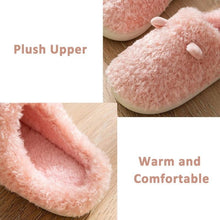 Load image into Gallery viewer, Couples Home Slippers Warm Cute Womans Mens Slipper Winter Shoes New Fashion Casual Fur Plush Slides Winter Slippers For Women House Slippers Fluffy Soft Comfy Fuzzy Slippers Faux Fur Plush Anti-Skid Slippers