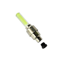 Load image into Gallery viewer, 2PCS Bicycle Valve Lights Wheel Spokes Tire LED Light Tire Valve Caps Cycling Lantern Lamp Bike Accessory LED Bike Wheel Light Tire Valve Cap Neon Lamp Shockproof For Front And Rear Wheel Flashing Lamp Glow In The Dark Cool Accessories