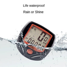 Load image into Gallery viewer, Waterproof Bicycle Bike Cycle LCD Display Digital Computer Bike Speedometer Waterproof And Cycling Odometer With Automatic Wake-up LCD Display Outdoor Sport Computer Speedometer