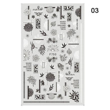 Load image into Gallery viewer, Blue Butterfly 3D Nail Stickers Flowers Leaves Self Adhesive Transfer Sliders Wraps Manicures Foils Decorations Decoration Tattoo Manicure Transfer Nail Decals Flowers Butterfly Designs Nails Supply Manicure Tips Design Nail Decoration