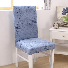 Load image into Gallery viewer, Spandex Chair Cover Removable Anti-Dirty Seat Slipcover Cover For Banquet Wedding Dinner Restaurant Slipcovers Anti-Stain Removable Washable Parsons Chair Protector For Dining Room Banquet Ceremony Wedding Party Hotel Restaurant