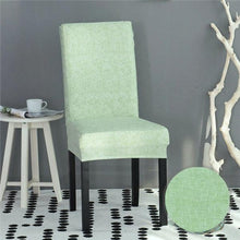 Load image into Gallery viewer, Spandex Chair Cover Removable Anti-Dirty Seat Slipcover Cover For Banquet Wedding Dinner Restaurant Slipcovers Anti-Stain Removable Washable Parsons Chair Protector For Dining Room Banquet Ceremony Wedding Party Hotel Restaurant