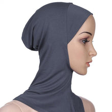 Load image into Gallery viewer, New Luxury Fashion Winter Soft Colorful Inner Hijab Cap Muslim Turban Hijab Caps Muslim Under Scarf Women Lightweight Hijab Bonnet Muslim Women Elegant Scarf Turbans Head For Women Women's Hijabs Hijab Caps Hat For Women