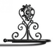 Load image into Gallery viewer, New Arrival Classic Bathroom accessories Vintage Iron Toilet Paper Towel Roll Holder Bathroom Wall Mount Rack Toilet Paper Roll Holder Cast Iron Wall Mounted Toilet Tissue Holder European Victorian Design