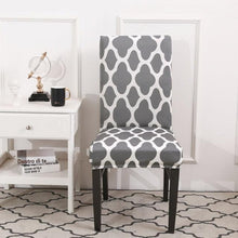 Load image into Gallery viewer, Spandex Seat Chair Cover Removable Slipcover Anti-Dirty Kitchen Cover For Banquet Wedding Dinner RestaurantStretch Spandex Dining Chair Slipcovers Removable Washable Dining Room Chair Protector Cover Seat Slipcover