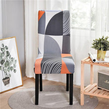 Load image into Gallery viewer, Spandex Seat Chair Cover Removable Slipcover Anti-Dirty Kitchen Cover For Banquet Wedding Dinner RestaurantStretch Spandex Dining Chair Slipcovers Removable Washable Dining Room Chair Protector Cover Seat Slipcover