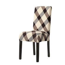 Load image into Gallery viewer, Print Pattened Dining Chair Cover Spandex Elastic Chair Slipcover Stretch Case For Chairs Wedding Hotel Banquet Fit Stretch Short Dining Room Chair Covers with Printed Pattern Banquet Chair Seat Protector Slipcover For Home Party Hotel Wedding Ceremony