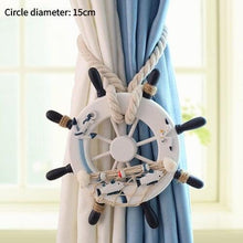 Load image into Gallery viewer, North European Curtain Buckle Strap Strap Hanging Ball Modern Simple Creative Binding Curtain Decoration Curtain Tieback Curtain Rope Holdbacks Holder For Window Draperies Home Office Decor