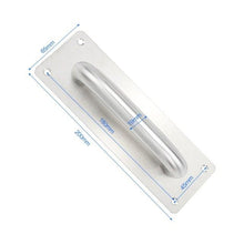 Load image into Gallery viewer, Large Size Door Handle Stainless Steel Furniture Handles Door Knob Pull Handle Stainless Steel Flush Concealed Furniture Handle for Door Drawer Cupboard Cabinet Sliding Door