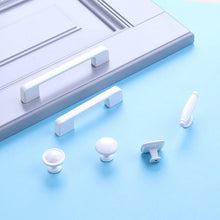 Load image into Gallery viewer, Handles Drawer Cabinet Furniture Kitchen Handles For Cabinet Knob Door Drawer Furniture Kitchen Knob Simplicity White Stainless Steel Hollow Tube Bar Drawer Pulls Cupboard Knob For Kitchen Furniture Hardware