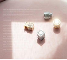Load image into Gallery viewer, Gold Luxury Door Handles Zinc Alloy Cabinet Handle Drawer Knobs European Wardrobe Pulls Kitchen Furniture Handle Wardrobe Drawer Dresser Closet Furniture Door Handles Knobs Kitchen Office Home Hardware