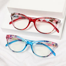 Load image into Gallery viewer, Cat Eye Reading Glasses Women Men Light Weight Presbyopic Reading Glasses Designer Cat Eye Frame Ladies Computer Readers Anti Glare UV Ray Eyeglasses Diopter Presbyopia Eyewear +1.00~+4.0