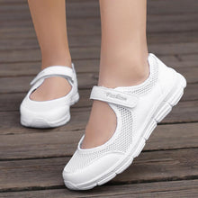 Load image into Gallery viewer, Summer Breathable Women Espadrilles Sneakers Healthy Walking Sport Mesh Sport Running Fashion Breathable Mesh Casual Shoes Flat Shoes Women Espadrilles