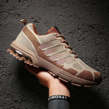 Load image into Gallery viewer, Running Mens Sport Elegant Sneakers Air Cushion Sneakers Lace Up Low Top Jogging Shoes Man Athletic Footwear Breathable Comfortable Athletic Running Sneakers