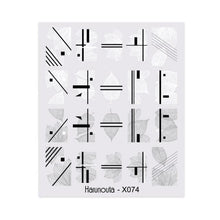 Load image into Gallery viewer, Blue Marble Water Decal Sticker Wave Line Flower Leaf Tree Summer Slider Decor For Manicuring Nail Art Watermarks Curve Graffiti Nail Design for Acrylic Nail Supplies Designer Nail Decorations for Women Girls Kids