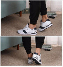 Load image into Gallery viewer, New Stylish Mens Walking Shoes Lace Up Sport Outdoor Jogging Athletic Shoes Comfortable Sneakers Running Lace Up Athletic Sneakers Outdoor Walking Mens Comfortable Fashion Design