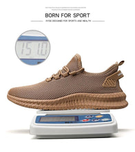 Load image into Gallery viewer, Light Running Comfortable Casual Men's Sneaker Breathable Wear-Resistant Outdoor Walking Men Sport Non Slip Athletic Fashion Sneakers Mesh Workout Casual Sports Sneakers