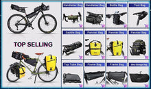 Load image into Gallery viewer, New Handlebar Bag Bicycle Bags Frame Pannier Bag Waterproof Multifunction Portable Shoulder Bag Bike Accessories Multifunction Bike Handlebar Bag Front Bicycle Frame Bag Waterproof Shoulder Bag Handbag Waist Bag