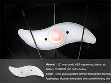 Load image into Gallery viewer, Bike Wheel Spokes Light 3 Lighting Mode LED Night Ride Waterproof Safety Warning Light Bicycle Colorful Lamp With Battery Waterproof LED Bicycle Spoke Lights Safety Flashing Lights For Bike