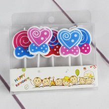 Load image into Gallery viewer, Cake Topper Bear Candles Cartoon Smiley Face Birthday Insert Creative Party Cake Handmade Smiley Daisy Flower Cake Toppers For Birthday Party