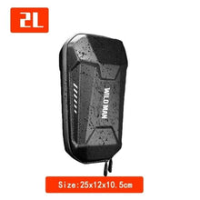 Load image into Gallery viewer, Electric Scooter Front Bag Waterproof EVA Hard Shell Bags Reflective Handlebar Hanging Bag Storage Bag Hard Shell Waterproof Scooter Storage Bag For Kick Scooters Folding Bike