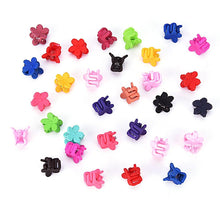 Load image into Gallery viewer, 30 Pcs/lot Children 4 Claws Plastic Hair Clips Mini Flowers Gripper Clamp Hair Accessories Hairpins Gorgeous Hair Accessories For Women