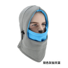 Load image into Gallery viewer, Sally Face Mask Full Face Mask Fleece Cap Balaclava Neck Warmer Hood Winter Sports Ski Men Women Tactical Mask Men Mask Sun Balaclava Shawl Women Winter Hat Soft Knitted Hooded Neck Collar Cap Beanie Hat Warm Scarf Unisex Bonnet Hooded Scarf Hat