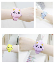 Load image into Gallery viewer, 3D Kids Watches Cute Rabbit Cat LED Electronic Children Watch Boys and Girls Silicone Toy Wristwatches Girls Watch Digital Cute Shape LED Fashion Silicone Band Clamshell Design Wrist Watch