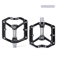 Load image into Gallery viewer, Pedals Bicycle Aluminum Pedal Mountain Urban Road Parts Sealed Bearing Flat Platform All-Round Pedals Bike Accessories Advanced 4 Bearings Mountain Bike Pedals Platform Bicycle Flat Alloy Pedals