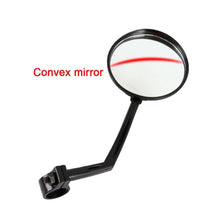 Load image into Gallery viewer, Bike Rear Mirrors Degree Rotation Bicycle Rearview Mirrors Suitable For Mountain Road Bike Safe Rear View Mirror Adjustable Rotatable HD Wide Angle Cycling Biking Clear Acrylic Convex Mirror