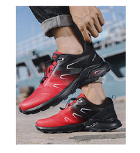 Load image into Gallery viewer, Mens Soft Breathable Outdoor Jogging Hiking Shoes Mountain Waterproof Running Shoes Sneakers Trail Running Non-Slip Hiking Breathable Walking Footwear Athletic Sneaker