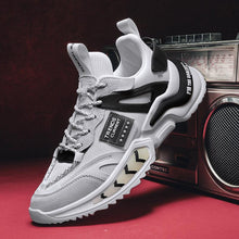 Load image into Gallery viewer, Running Black Mans Breathable Comfortable Shoes Jogging Gym Training Outdoor Sport Sneakers Mens Walking Tennis Running Shoes Slip On Casual Fashion Sneakers