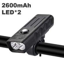 Load image into Gallery viewer, Bicycle Light Powerful USB Rechargeable Flashlight Waterproof Road Bike Lights Lantern Front Cycling Headlight Bicycle Lights Super Bright 3 LED Bike Ultra Bright Lights For Night Riding