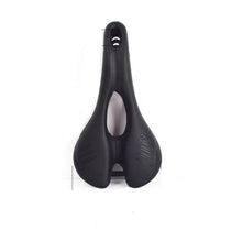 Load image into Gallery viewer, Bike Saddle Breathable Mountain Bike Seat PU Leather Bicycle Seat Cushion Sponge Filled Comfortable Cycling Saddle Replacement Soft Padded With Shock Absorbing Waterproof For Mountain Bike Road Bike