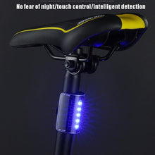 Load image into Gallery viewer, Rear Lamp Smart Bike Wireless Remote Turn Signal Lights Bicycle LED Taillight Personal Bicycle LED Rechargeable USB Bicycle Tail Light Wireless Remote Control Back Bike Light For Night Riding Safety Warning Cycling Lights