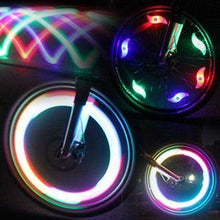 Load image into Gallery viewer, 1PCS New Bike Spoke Light Mini Plastic LED Bicycle Wheel Spoke Light Flash Modes Waterproof LED Bicycle Spoke Light Changes Patterns Fashion Bicycle Rim Lights For Bike