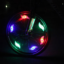 Load image into Gallery viewer, Waterproof Bicycle Spoke Light Willow Shape LED Bike Wheel Light Outdoor Cycling Lights LED Bicycle Spoke Light Visibility Safety Bike Light Outdoor Bicycle Tire Safety Light Bike Spoke Decorations