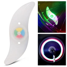 Load image into Gallery viewer, Waterproof Bicycle Spoke Light Willow Shape LED Bike Wheel Light Outdoor Cycling Lights LED Bicycle Spoke Light Visibility Safety Bike Light Outdoor Bicycle Tire Safety Light Bike Spoke Decorations