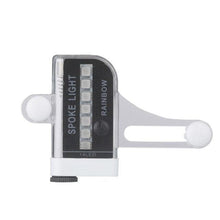 Load image into Gallery viewer, 1PC Bike Spoke Light Mini LED Bicycle Wheel Decorative Tire Valve Caps Lamp Cycling Warning Lights LED Bicycle Wheel Lights Neon Flashing Lamp Glow In The Dark Cool Safe Accessories