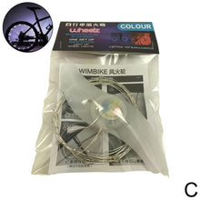 Load image into Gallery viewer, 20 LED Bike Cycling Rim Lights Wheel Spoke Light String Strip Lamps Waterproof Bicycle Light Decoration Accessories Waterproof LED Bike Spoke Lights For Adult Bike Beautiful Night Bike Decoration