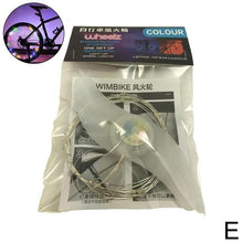 Load image into Gallery viewer, 20 LED Bike Cycling Rim Lights Wheel Spoke Light String Strip Lamps Waterproof Bicycle Light Decoration Accessories Waterproof LED Bike Spoke Lights For Adult Bike Beautiful Night Bike Decoration